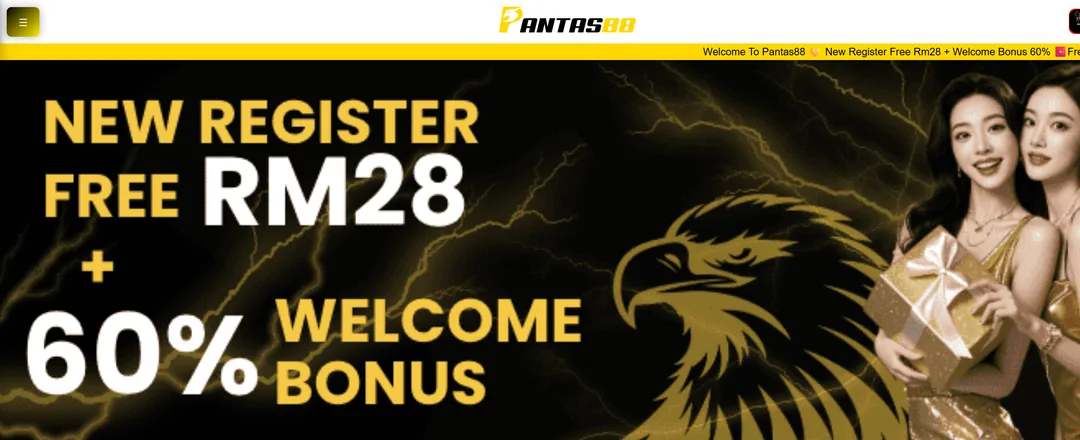Pantas88 RM28 free credit under the DoktorJudi partnership.