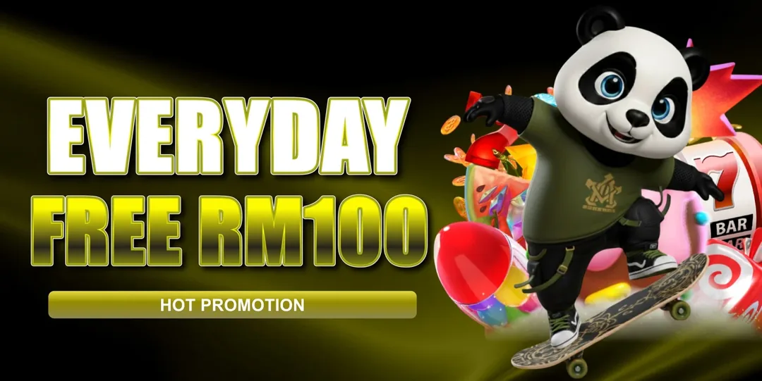 Royal Group everyday free RM100 promotion banner.