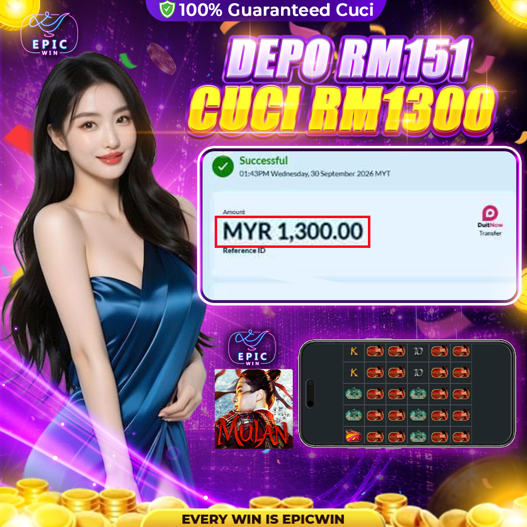 Epic Player Cuci RM1300 Dari EpicWin Game