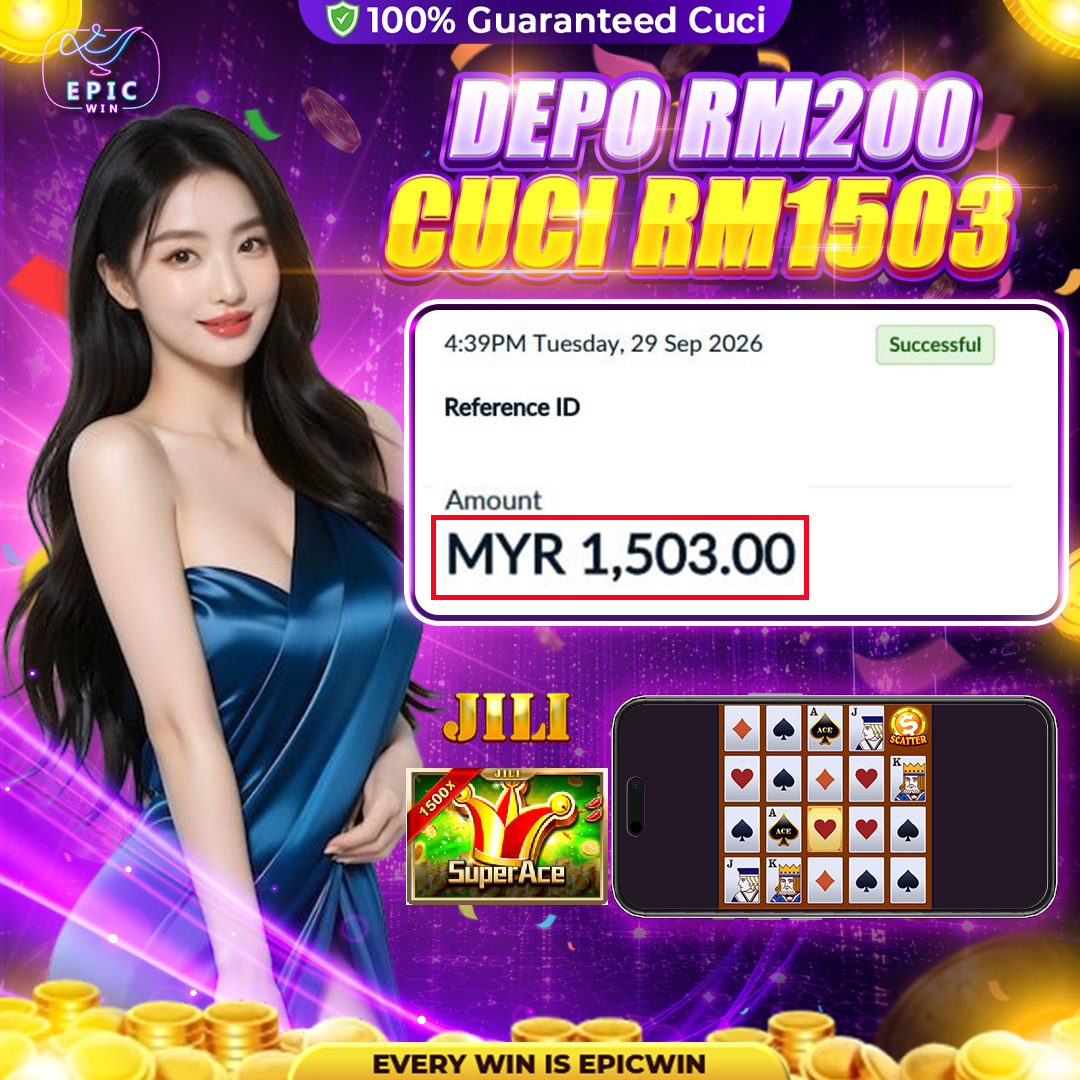 Epic Player Cuci RM1503 Dari Jili Game