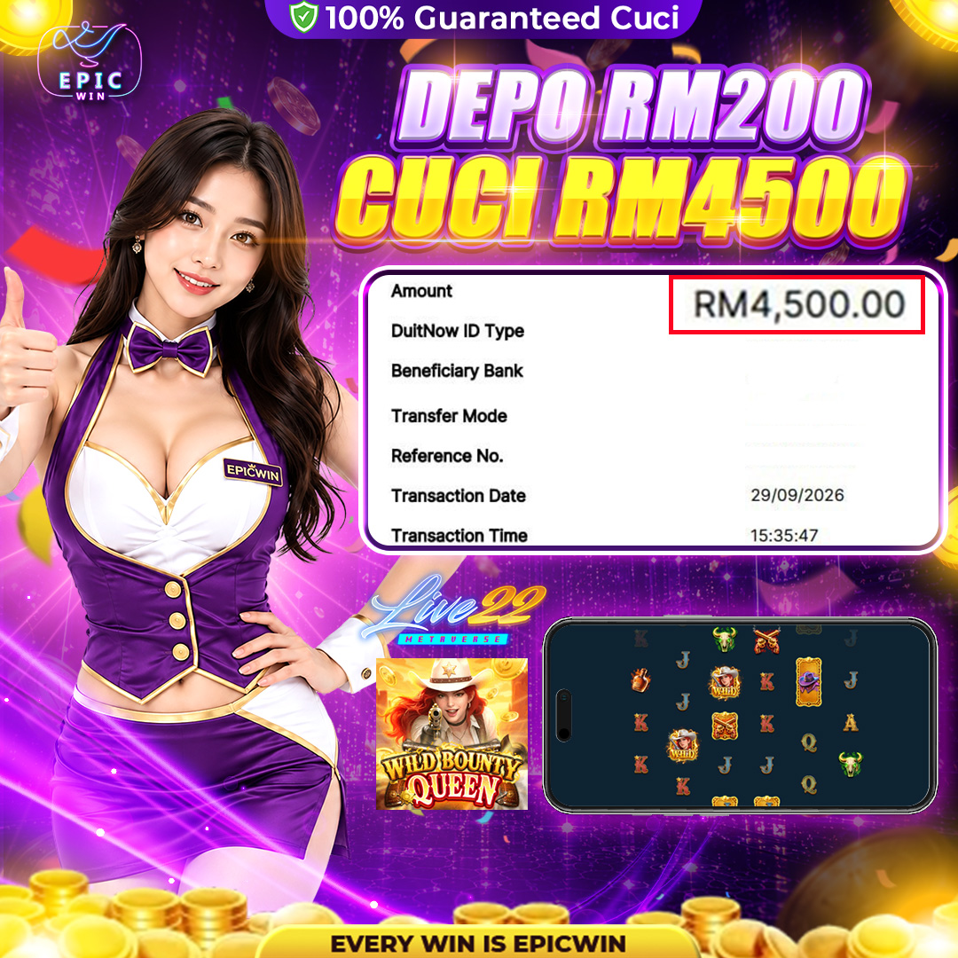 Epic Player Cuci RM4500 Dari Live22 Game